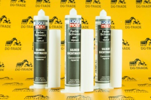 LiquiMoly Silicon-Dichtmasse schwarz Силиконовый герметик (черный), 0,08л 7639