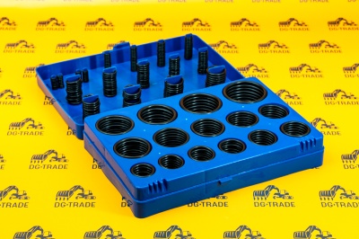 Набор бензо-масло-стойких колец (Метрические) BOX A 5B (Синий) BOX A 5B (3)